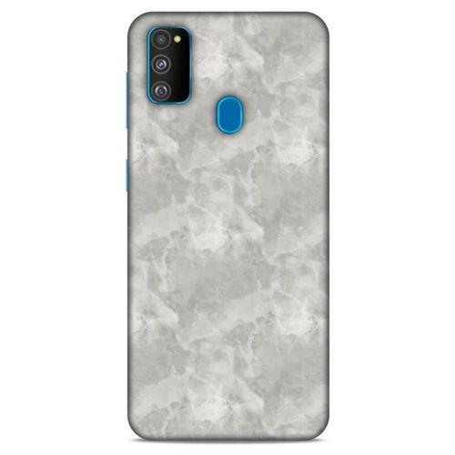 Mermer Desenli (3) Tema Kapak Gri Samsung Galaxy M30s Kılıf