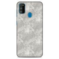 Mermer Desenli (3) Tema Kapak Gri Samsung Galaxy M30s Kılıf