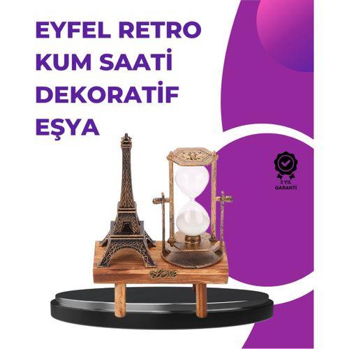 Ev, Ofis Ve Kafeler İçin Retro Ahşap Kum Saati Dekorasyonu