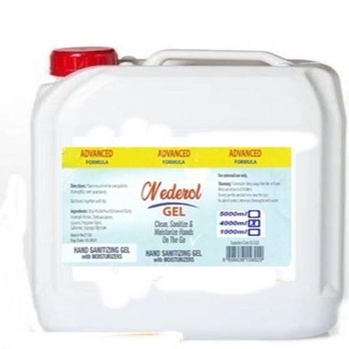 NEDEROL Dezenfektan Jel 4000 Ml 4 Lt El ve Vücut Temizleme Jeli