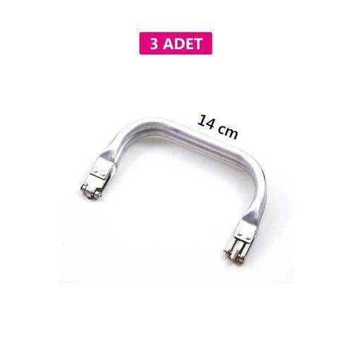Gizli Metal Çanta Bursu – 3 Adet - 14 cm - Metal Çanta Aparatı Çanta Aksesuarı