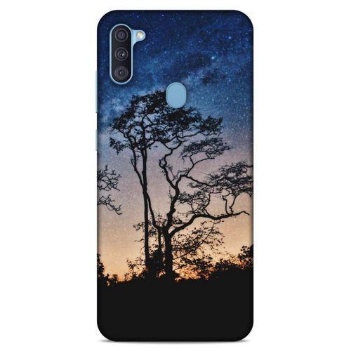 Lopard Samsung Galaxy A11 Uyumlu Kılıf Gece'S (23) Ultra Koruma Kılıfı Mavi
