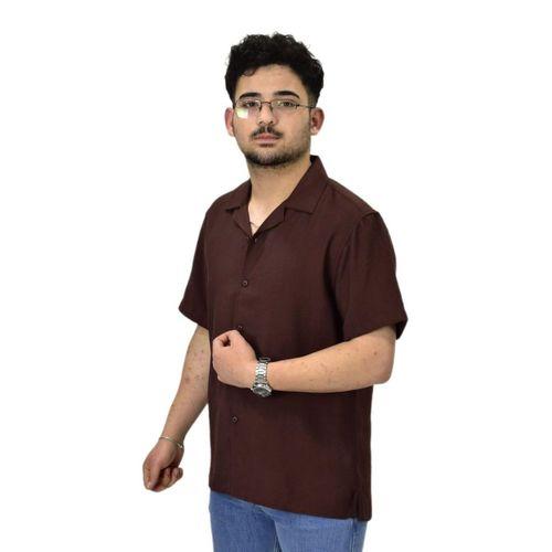 Erkek Spor Silim Fit Kısa Kol Gömlek G5031 BGL-ST04497