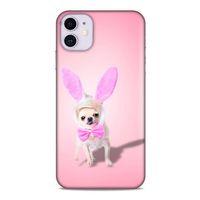 Apple Iphone 11 Kılıf Köpek Kıyafetleri (21) Koruyucu Kapak Adorable Tshirt