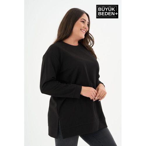 Kadın Tunik Büyük Beden  Sweatshırt SPR26BTK950