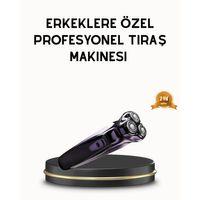 Kompakt Şarjlı Saç Sakal Tıraş Makinesi Kuru Kullanım Özellikli