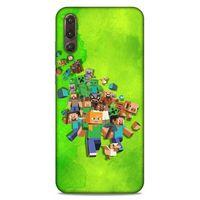 Lopard Huawei P20 Pro Uyumlu Kılıf PiXel (28) Arka Kapak Steve Karakter