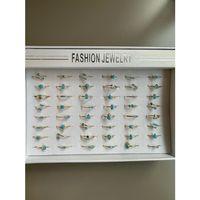 48'li Taşlı Yüzük - Altın