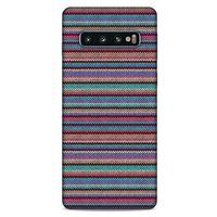 Kazak (15) Desenli Silikon Kapak Samsung Galaxy S10 Kılıf