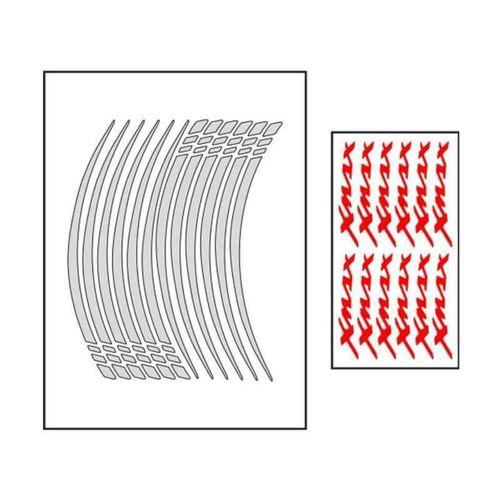 YAMAHA Yamaha Reflektör Beyaz Iv Xmax Uyumlu 1 Set Jant Şeridi