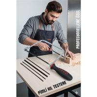 Profesyonel El Testeresi Kıl Testere + 5 Bıçak Çok Amaçlı Hassas Ahşap/Metal Kesim Bıçakları