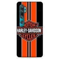 Xiaomi Mi Note 10 Pro Uyumlu Kılıf Motorsiklet (36) Glitter Kılıf Harley Davidson