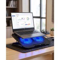Notebook Soğutucu Fanlı Stand Usb Portlu 8 Kademe Laptop Sehpası