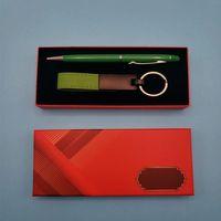 Yeşil Kalem Ve Anahtarlık Seti