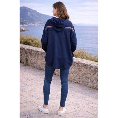 ALEXANDERGARDI KAPÜŞONLU DÜĞMELİ SWEATSHİRT (UN-61401)