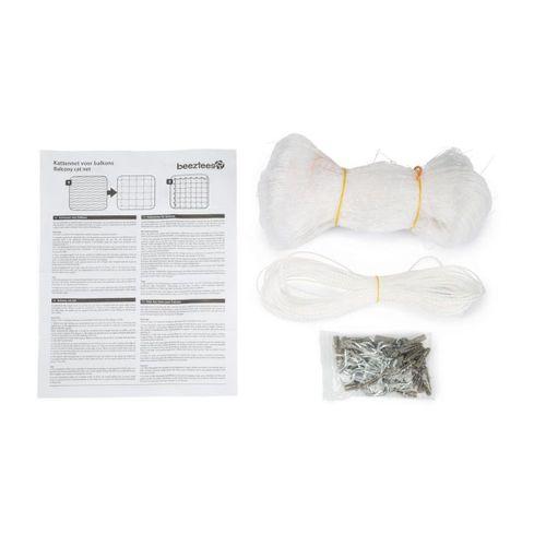 Beeztees Kedi Pencere veya Balkon Koruma Filesi, Şeffaf, 6x3m