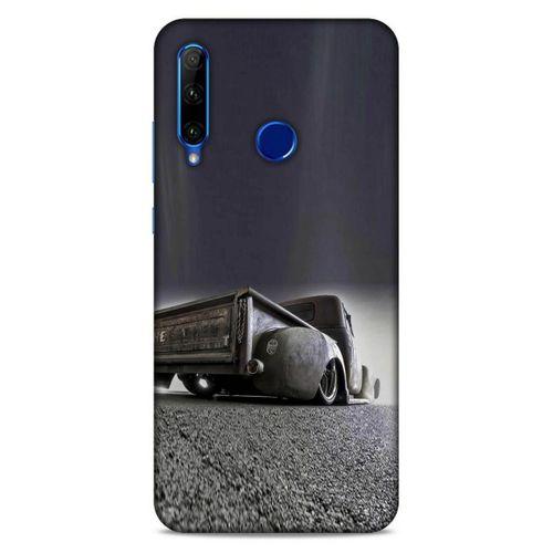 Lopard Huawei Y6P Uyumlu Kılıf PickUpX (10) Full Koruma Kılıfı Koyu Gri