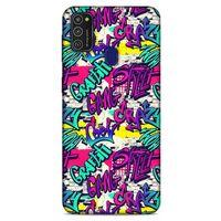 Graffitix (29) Desenli Silikon Kapak Samsung Galaxy M21 Kılıf