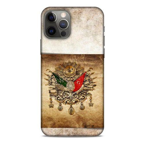 Apple iPhone 13 Pro Uyumlu Kılıf Ottoman (11) Tam Koruma Tuğra