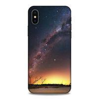 Lopard Apple iPhone XS Uyumlu Kılıf Gece'S (30) Silicone Case Sarı Lacivert