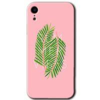 MRCİLETİSİM iPhone XR Kılıf HD Desen Baskılı Arka Kapak + Temperli Cam - Summer Vibes