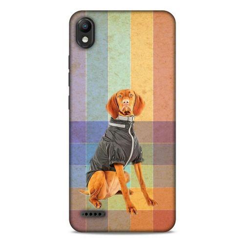 LG K20 2019 Kılıf Köpek Kıyafetleri (36) Glitter Kılıf Alman Pointer