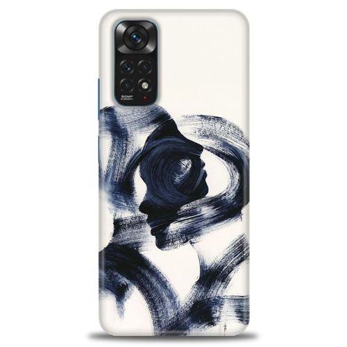 Xiaomi Redmi Note 12 4G Kılıf HD Baskılı Kılıf - Adam ve Kadın + Tam Ekran Koruyucu