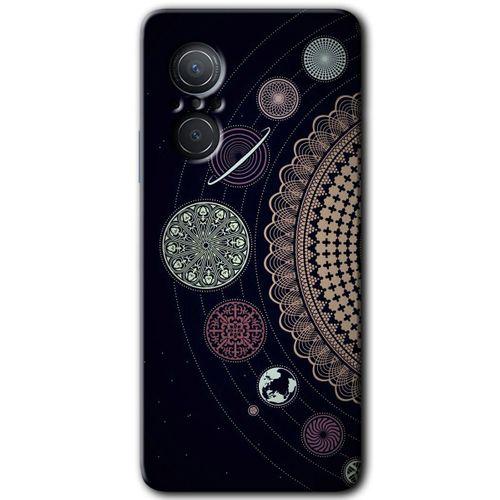 Huawei Nova 9 SE HD Baskılı Kılıf + 9D Tam Ekran Koruyucu - Gezegen Döngüsü