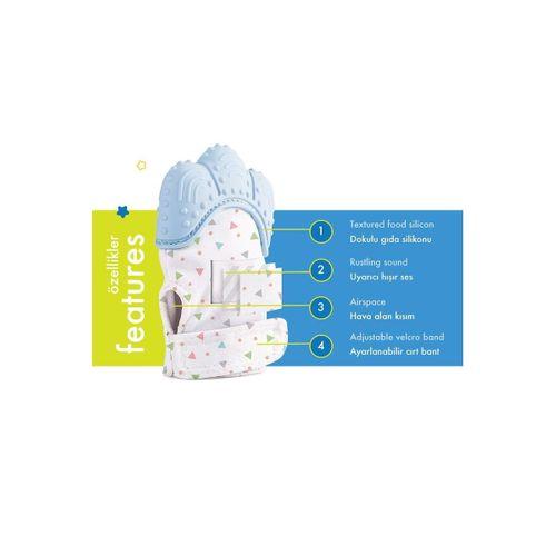 Babyjem BabyJem Diş Kaşıyıcı Eldiven 526 Pembe