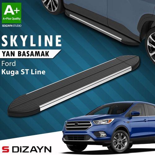 S-Dizayn Ford Kuga 2 ST-Line Skyline Krom Yan Basamak 183 Cm 2017-2019 A+ Kalite