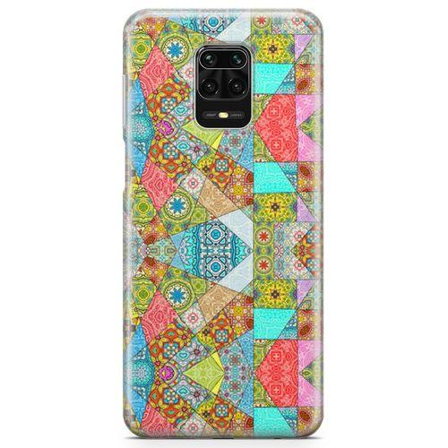 Xiaomi Redmi Note 9S Kılıf Yeşil Vintage Arka Kapak Koruma Desenli Full Koruyucu