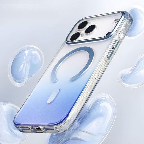 Apple iPhone 17 Pro Max Kılıf M-safe Şarj Özellikli Transparan Renk Geçişli Zore Toros Kapak