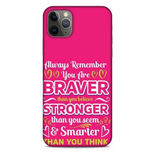 Apple Iphone 11 Pro Max Uyumlu Kılıf Pembe Delisi (50) Shockproof Kılıf Writing