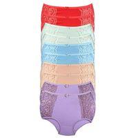 10 Adet Kenar Dantelli Toparlayıcı Yüksek Bel Bato Külot