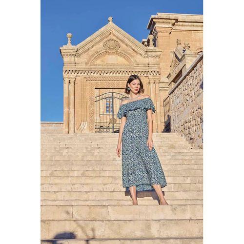 Çiçek Desenli Elbise