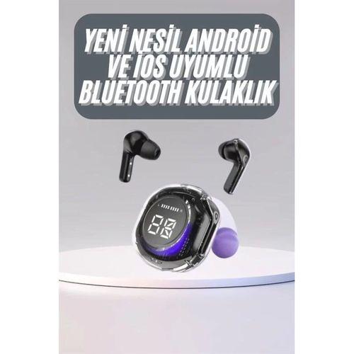 Kulak İçi Bluetooth Kulaklık Anc Enc Özellikli Şarj Göstergeli Kablosuz Kulaklık