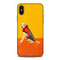 Apple iPhone XS Kılıf Köpek Kıyafetleri (46) Core Armor Kılıf Golden Retriever Mont