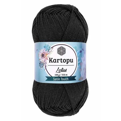 1 Adet Lotus Bikini Büstiyer Bluz Örgü İpi K940 Siyah - mudanis