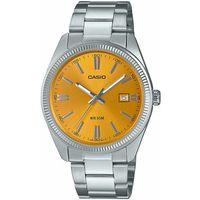 Casio MTP-1302PD-9AVEF Quartz Çelik Gri Sarı Kadran 39 mm Erkek Kol Saati