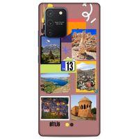 Lopard Samsung Galaxy S10 Lite Uyumlu Kılıf Şehirli ※ (13) Bitlis Silikon Kap