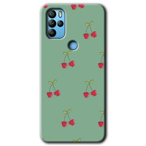 Potkal Hediye Fabrikası General Mobile GM 21 Pro Kılıf HD Desen Baskılı Arka Kapak - Kiraz Berry