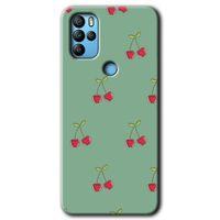 Potkal Hediye Fabrikası General Mobile GM 21 Pro Kılıf HD Desen Baskılı Arka Kapak - Kiraz Berry