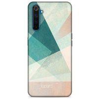 Oppo Realme 6 Pro Kılıf Pastel Renkler (24) Darbe Emici Kılıf Yeşil Beyaz