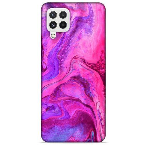Samsung Galaxy A22 Uyumlu Kılıf Pembe Delisi (20) Koruyucu Kılıf Fuşya