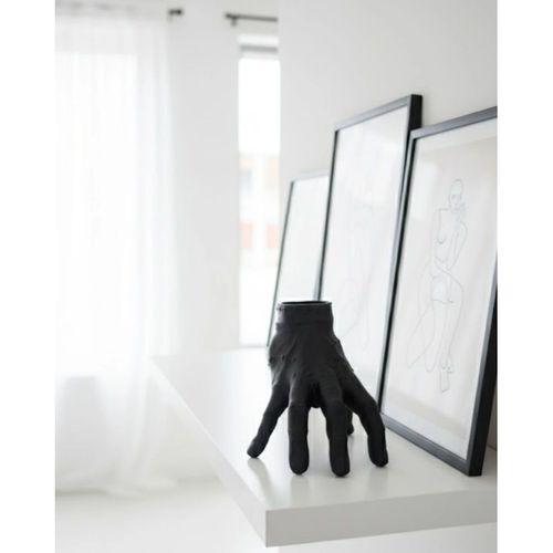 3d Siyah El Biblo 27x22 Cm İddialı Ev Dekorasyonu