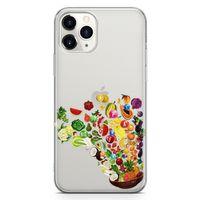 Apple iPhone 11 Pro Kılıf Vitamin Tablosu Arka Kapak Koruma Desenli Full Koruyucu