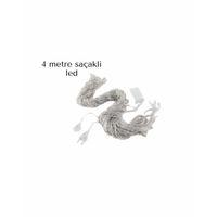 Saçaklı 4 Metre Perde Led