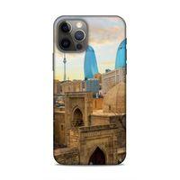 Apple iPhone 12 Pro Uyumlu Kılıf Azarbaijan (11) Tam Koruma Ateş Kuleleri