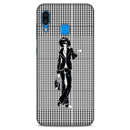 Sokak Modası 46 Samsung Galaxy A30 Kılıf Desenli Silikon