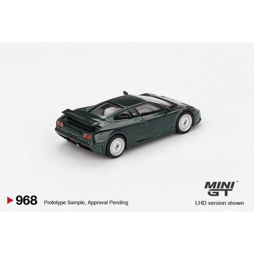 Mini GT Bugatti EB110 GT Verde Scuro 968
